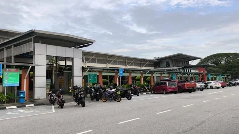 Facade of R&amp;R Dengkil Stop Offering Complete Traveler Facilities Stock Footage 321039638