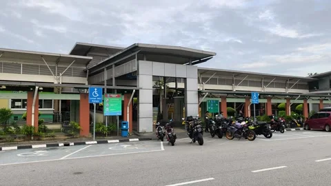 Facade of R&amp;R Dengkil Stop Offering Complete Traveler Facilities Stock Footage 321039748
