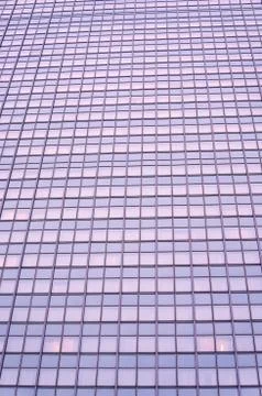 The facade of a skyscraper Stock Photos