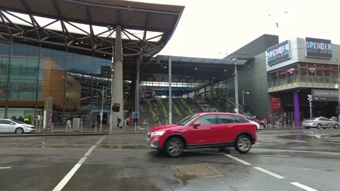 The Facade of The Spencer DFO Stock Footage 220824550