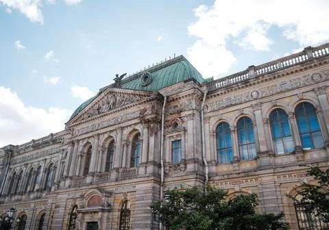 Facade Stieglitz State Academy. It was set up in 1876. Stock Photos