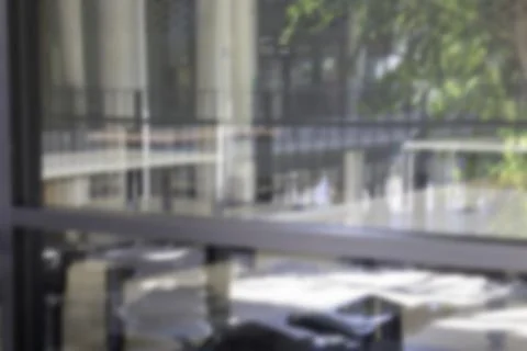Facade of student dormitory exterior Stock Photos