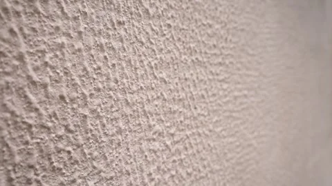 Facade texture. Beige painted wall texture or background Video stock 252485363