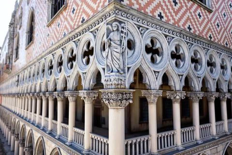 Facade Venice building Stock Photos