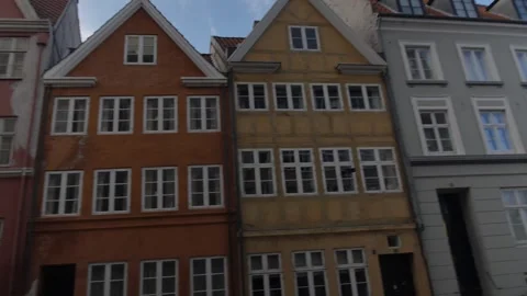 Facades. Copenhagen (Denmark) Stock Footage 204818682