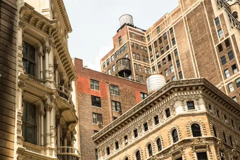 Facades NYC Stock Photos