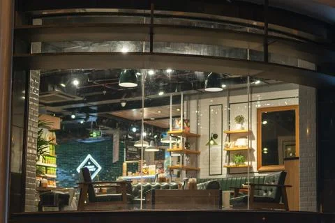 Facasdes of store front shop in Ho Chi Minh city Stock Photos