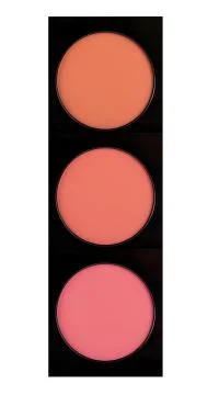 Face blush isolated on white background Fotos Stock