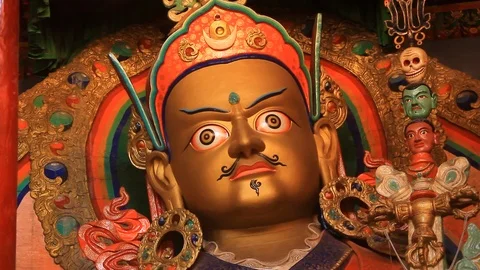 The Face of Buddha Video stock 86217745