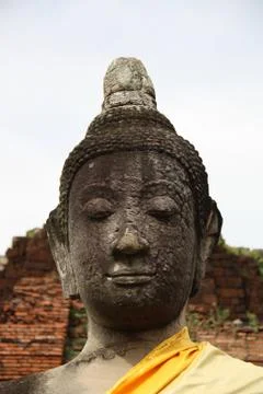 Face of  buddha Foto stock