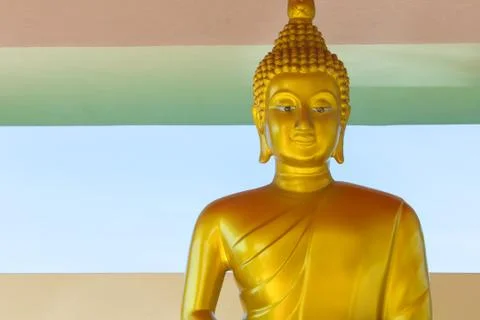 The face of buddha Foto stock