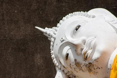 The face of buddha Foto stock