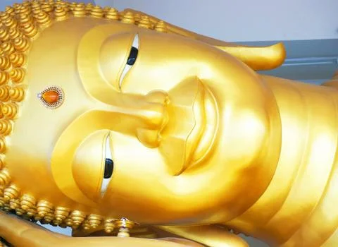 The face of buddha Stock Photos