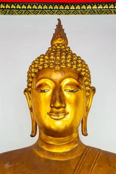 Face of the Buddha Stock Photos