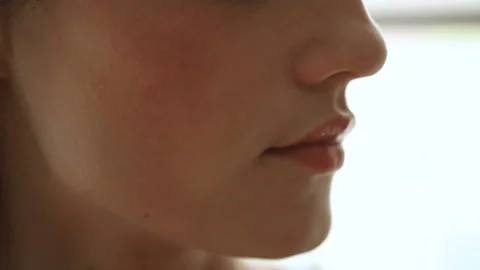 Face in close-up Stock Footage 104465610