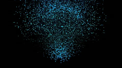 Face consisting of blocks Stock Footage 140084618