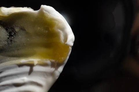 Face cream on a dark background Stock Photos