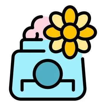 Face cream jar icon vector flat Stock Illustration