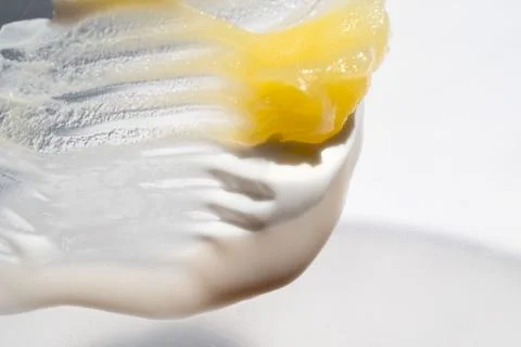 Face cream on a light background Stock-Fotos