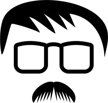 Face Disguise Ilustração Stock