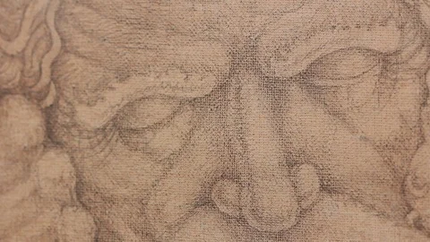 Face drawing Stock Footage 77051154