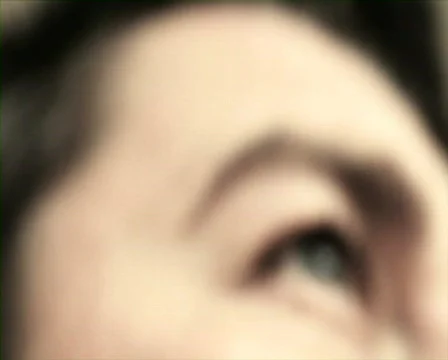 Face with extremely shallow depth of field Stock Footage 784528