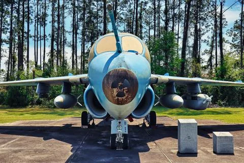 Face to Face with the EA6-B Stock Photos