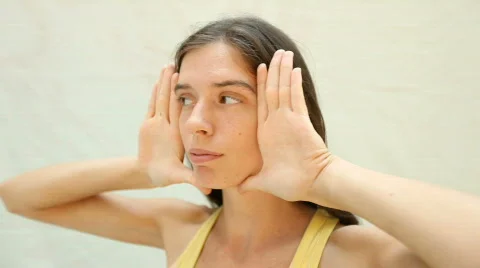 Face Framing Stock Footage 508259