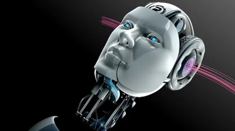 Face of the Future (HD) Stock Footage 7728049