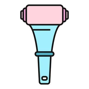 Face ice roller for skin care treatment Stock Illustration