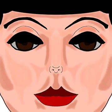 Face Stock-Illustration