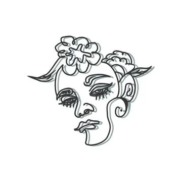 Face Stock Illustration