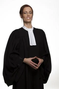 The face of the law Stockfoto's