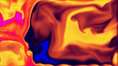 Face made of smoke. 3d animation Stock Footage 113783513