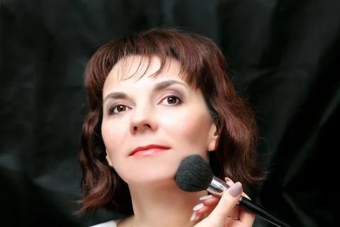 Face make-up Stock Photos