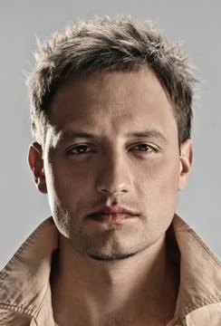 Face of man Stock Photos