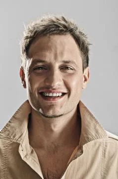 Face of man Foto stock