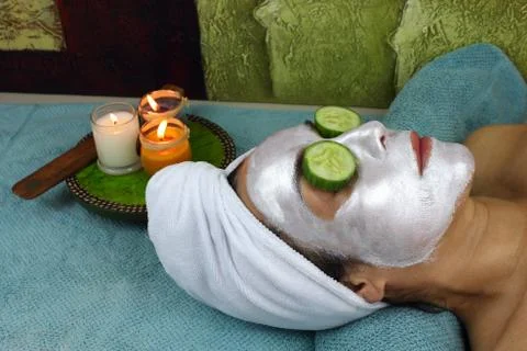 A face mask 01 Stock Photos