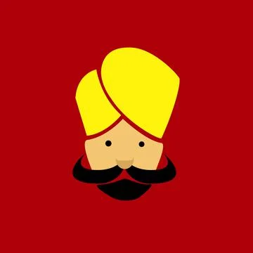 Face mask Illustrazione stock