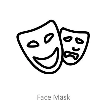 Face Mask Stock Illustration