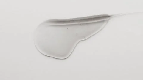 Face mask with particles. A sample of a cosmetic scrub for cleansing the skin Stock Footage 257565991