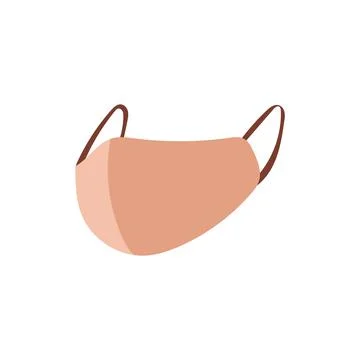 Face mask protection Stock Illustration