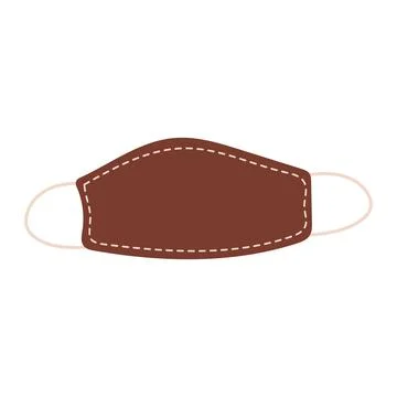 Face mask protection Stock Illustration