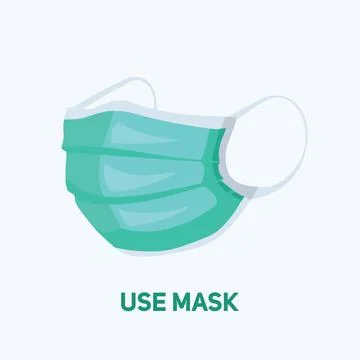 Face mask vector illustration Stock Illustration