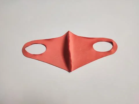 Face  mask on white background Stock Photos