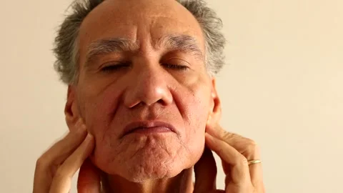 Face Massage Stock Footage 154320997