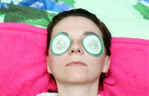 Face massage Stock Photos