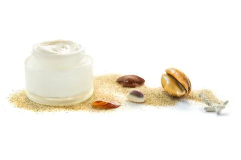 Face moisturizing cream Stock Photos