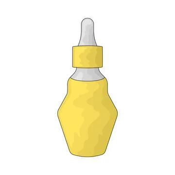 Face oil illustration Stock Illustration