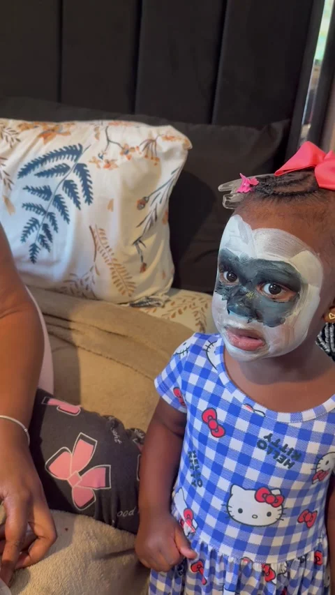 Face Paint Gone Wrong, Pittsburgh , Pennsylvania, USA - 10 Jul 2026 Stock Footage 340428428